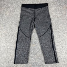 Nike Pro Hypercool Leggings 22" Crop Gray Womens Large L