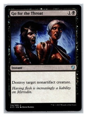 Commander 2017 #114 Go for the Throat