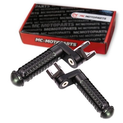 Racing Black Front Rider Foot Pegs For Ducati Scrambler Nightshift 800 21-25 24