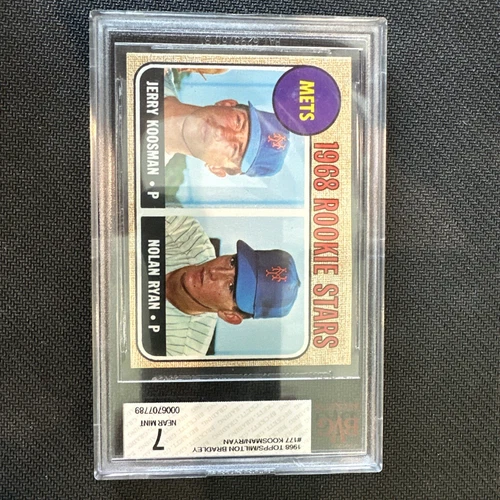 1968 Topps - 1968 Rookie Stars Nolan Ryan, Jerry Koosman #177 (RC)