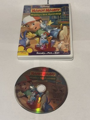 Disney Handy Manny: Manny's Pet Roundup DVD 2008 G R1 NTSC 82 Min Sub Tall