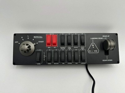 Logitech Flight Switch Panel Flight Simulator Accessory J-U0011