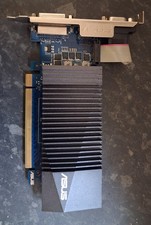 Asus NVIDIA GeForce GT 710 GT710-SL-1GD5-BRK 1GB GDDR5 Graphics Card + 4gb ram