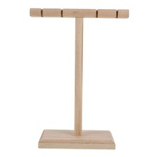 Wooden Headphone Rack Desktop Headphones Holder Handing Display Ear for