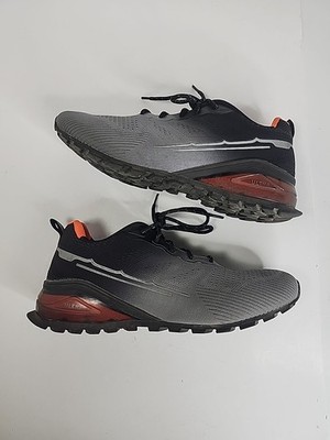 Kricely Men's Trail Running Shoes Fashion Walking Hiking Sneakers Grey US Sz 9