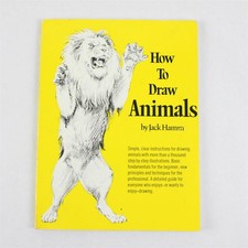 How to Draw Animals Jack Hamm Paperback Perigee 