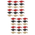 2pcs 2 Taschen Abschluss Konfetti Nicht gewebter Stoff glitzernde Konfetti