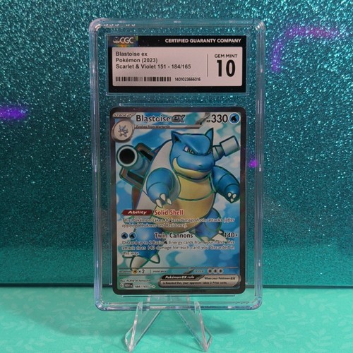 Blastoise ex graded CGC 10 for sale on eBay