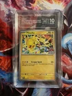 Pikachu Worlds Event Attendance 2025 Black Star Promo #225 TAG 10