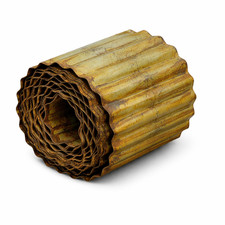 Corrugated Metal Garden Edging Flexible Border Fence for Flower Beds & Paths