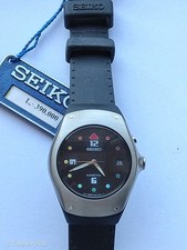 Seltene Seiko Kinetic Uhr - SKH493 5M42-0H09 schwarz - funktioniert nicht …