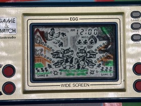 Nintendo Game & Watch Egg EG-26 Widescreen Japan 1981 Serial 06919743