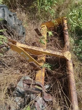 tractor implement box blade, or brush hog... have to come grab it