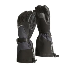 Polaris Mens Switchback Snowmobile Gloves Insulated Reinforced Leather Black