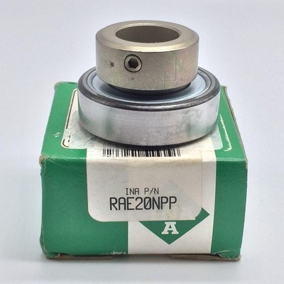 INA RAE20NPP Ball Bearing W/Eccentric Collar 20mm Bore