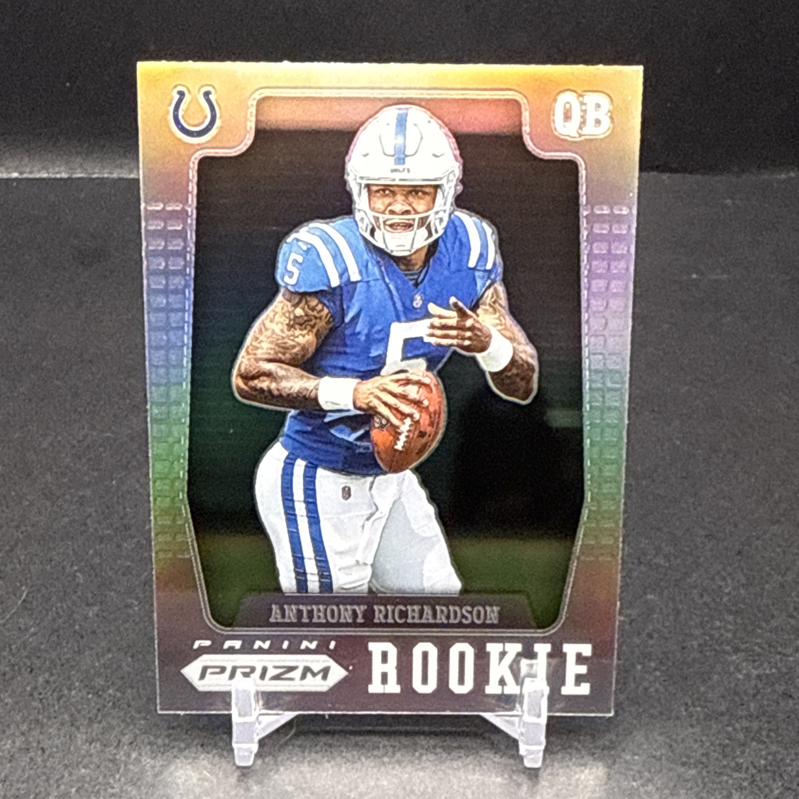 2023 Panini Prizm Anthony Richardson RC #PFR-4 Prizm Flashbacks Silver Colts