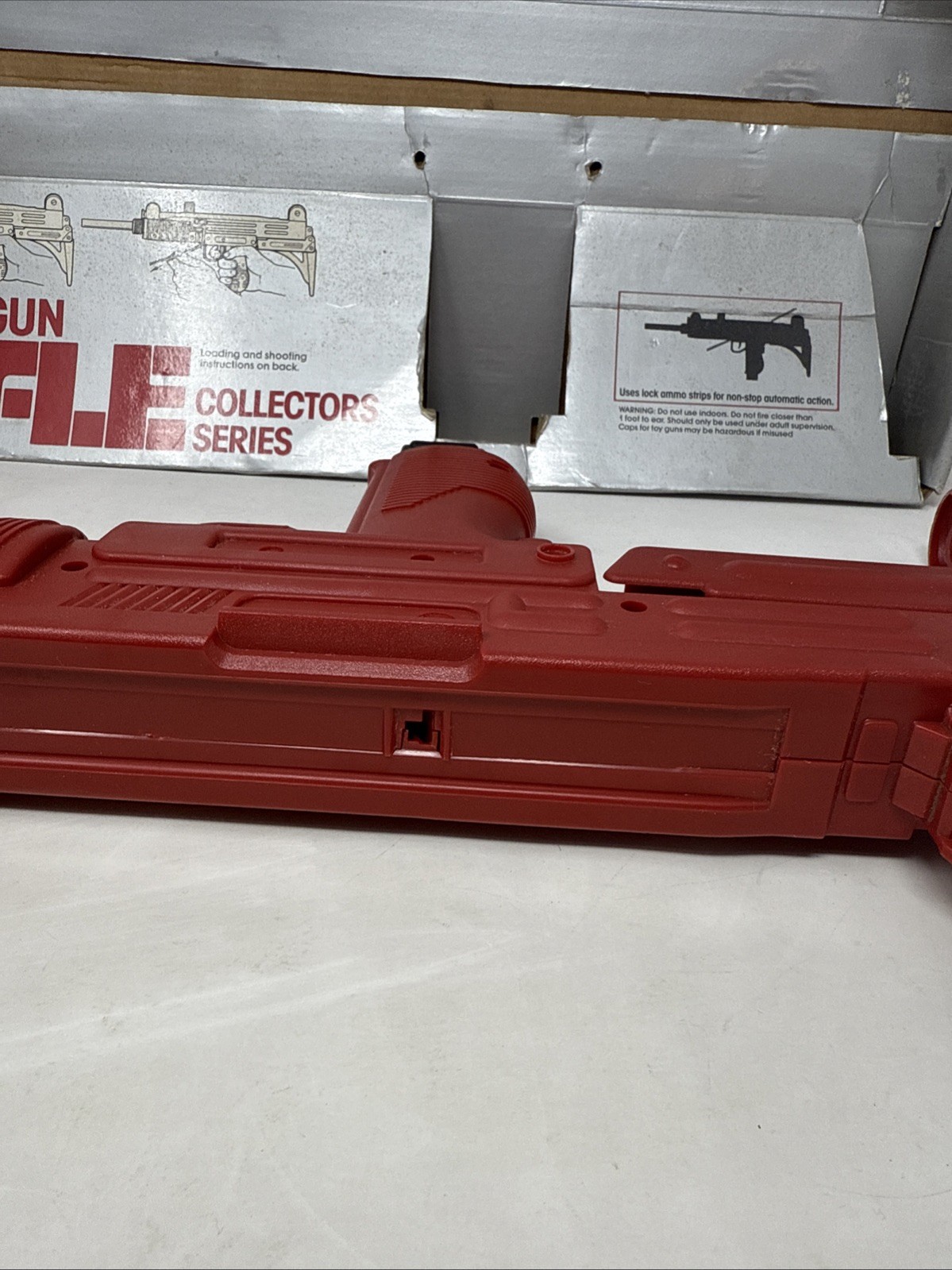 Vintage Larami Uzi Rifle Z-Matic Collectors Series Cap New In Package Rare