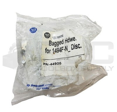 SEALED NEW ALLEN BRADLEY PN-44905 BAGGED HARDWARE 1494F-N & DISC *READ*
