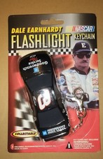 Vintage DALE EARNHARDT NASCAR #3 Race Car FLASHLIGHT KEY CHAIN New Sealed