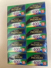 Fujifilm Superia Premium 400 35mm Color Negative Film 36 Exp 10 Rolls 09/2028