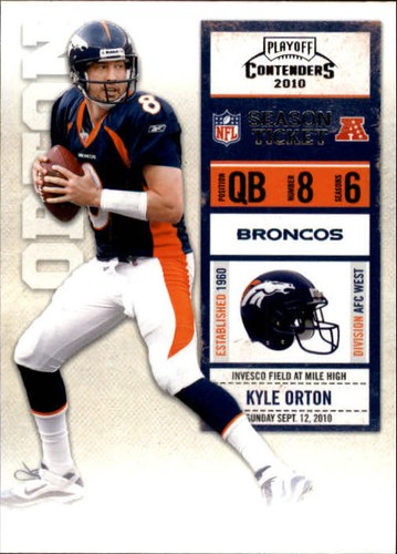 Kyle Orton #30 card
