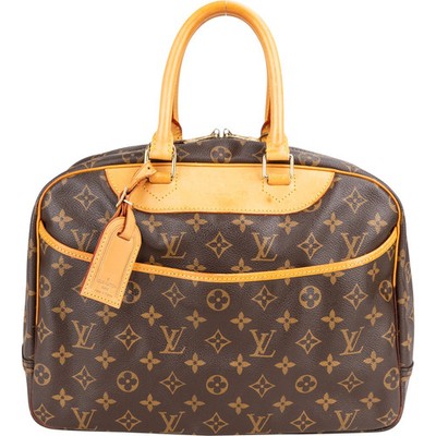 Louis Vuitton Canvas Monogram Deauville Handbag Tasche