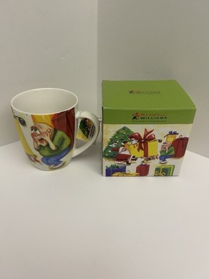 Maxwell & Williams  Thanks Dad  Sue Janson Christmas Coffee Mug