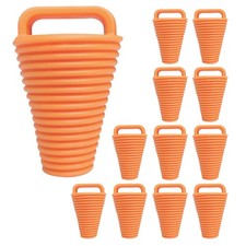 12 Kayak Scupper Plugs Kit - TPE Drain Hole Stoppers with Handle - 12 Pieces