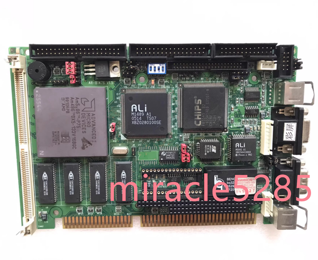 1PCS USED Industrial Motherboard AR-B1476 V1.5 via DHL or Fedex fast shipping