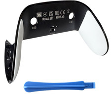 Repair Back Cover for PS5 DualSense Edge Controller, Soft Grip Replacement Shell