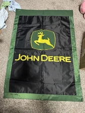 John Deere Flag 28 By 40 Nylon Embroidered 