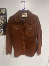 Vintage 70s WOODSTOCK Fine Leather Suedes Of Capistrano Jacket Hippie Western