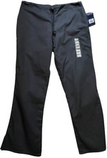 Cherokee Authentic Workwear Scrub Pants Drawstring Waist Size PS Dark Gray