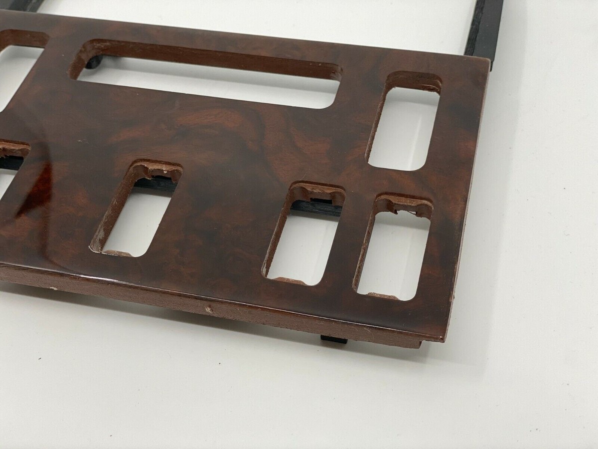 Walnut Burl Wood Climate Panel Trim for Mercedes W126 126 SEC | eBay