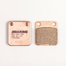 BRAKING 1981-1982 ATC250R Honda BRAKE PAD SET SINTERED SPORT 703CM44