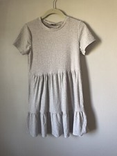 Lily Rose Beige T-shirt Dress Small