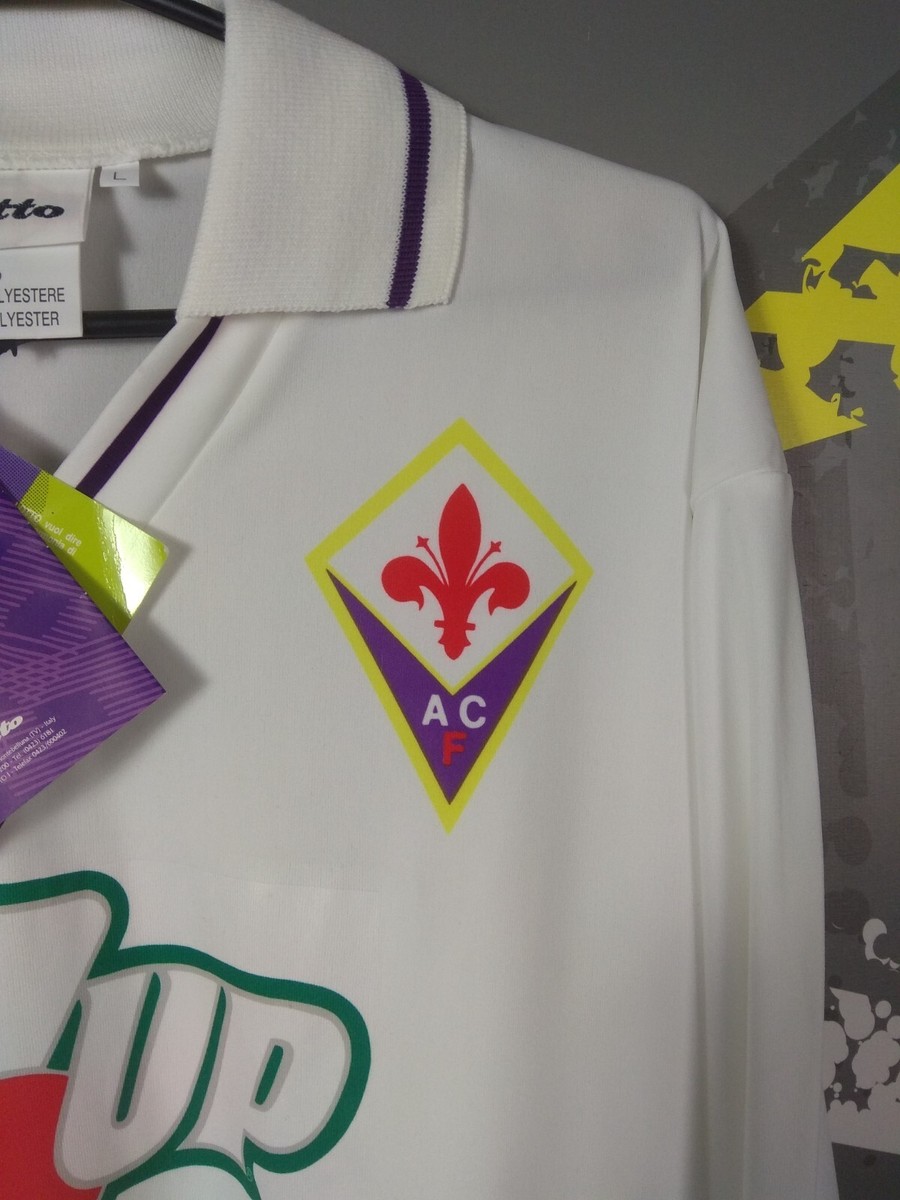 Fiorentina Long Sleeve Deadstock Third football shirt 1992 Fiorentina Long Sleeve Deadstock Third football shirt 1992