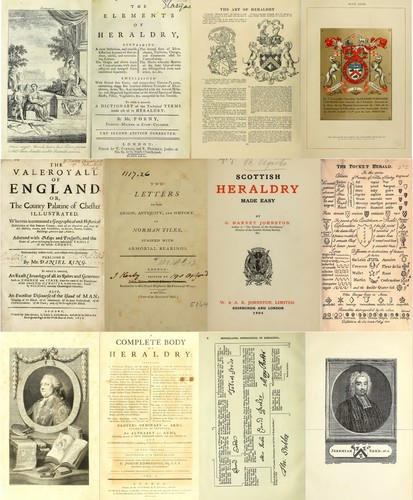Heraldry Family Crests Emblems & Shields Genealogy - 161 Old Rare Books on DVD - Picture 12 of 12