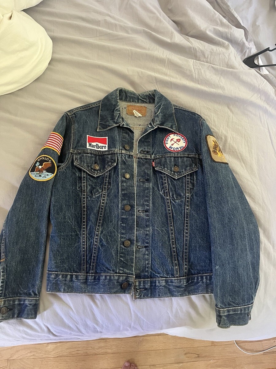 LEVI'S Vintage 70's Type 3 Denim Trucker Jacket WITH PATCHES LEVI'S Vintage 70's Type 3 Denim Trucker Jacket WITH PATCHES