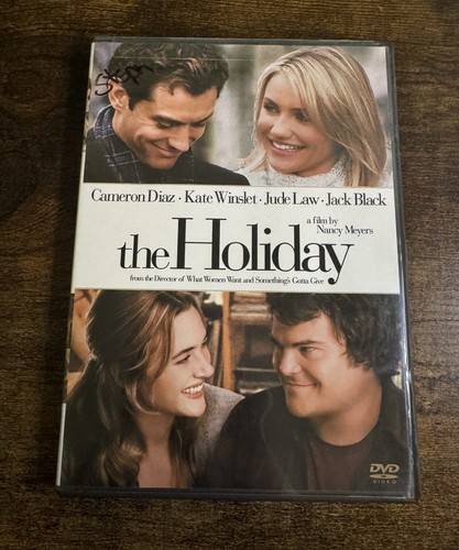 The Holiday DVD 2007 Sony Pictures Cameron Diaz Kate Winslet Jude Law Jack Black