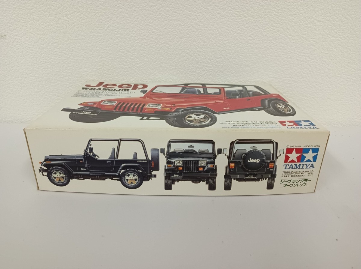 TAMIYA 1/24 Jeep Wrangler Open-Top Model Kit 24154 Sports Car