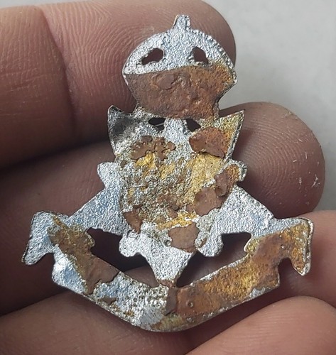 BRITISH INDIA PUNJAB REGIMENT **14** MINIATURE BADGE L@@K!! - Picture 2 of 2
