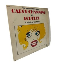 Carol Channing As Lorelei Muscial Comedy Soundtrack Vinyl LP Vintage 1973