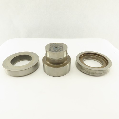 3.000 + Tol Round Hole Die CNC Turret Punch Shank 4.125 Lot Of 2 - Afbeelding 1 van 11