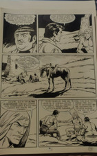 TAVOLA  ZAGOR DONATELLI DA IL TESCHIO DI FUOCO PAG 91