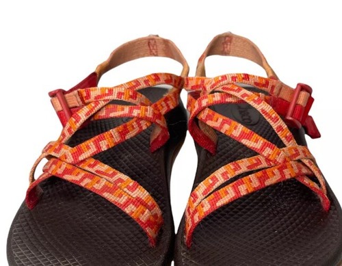 Chaco ZX/1 EcoTread Sport Sandals Youth Size 13 Helix Peach Water Sandals EUC - Picture 18 of 18