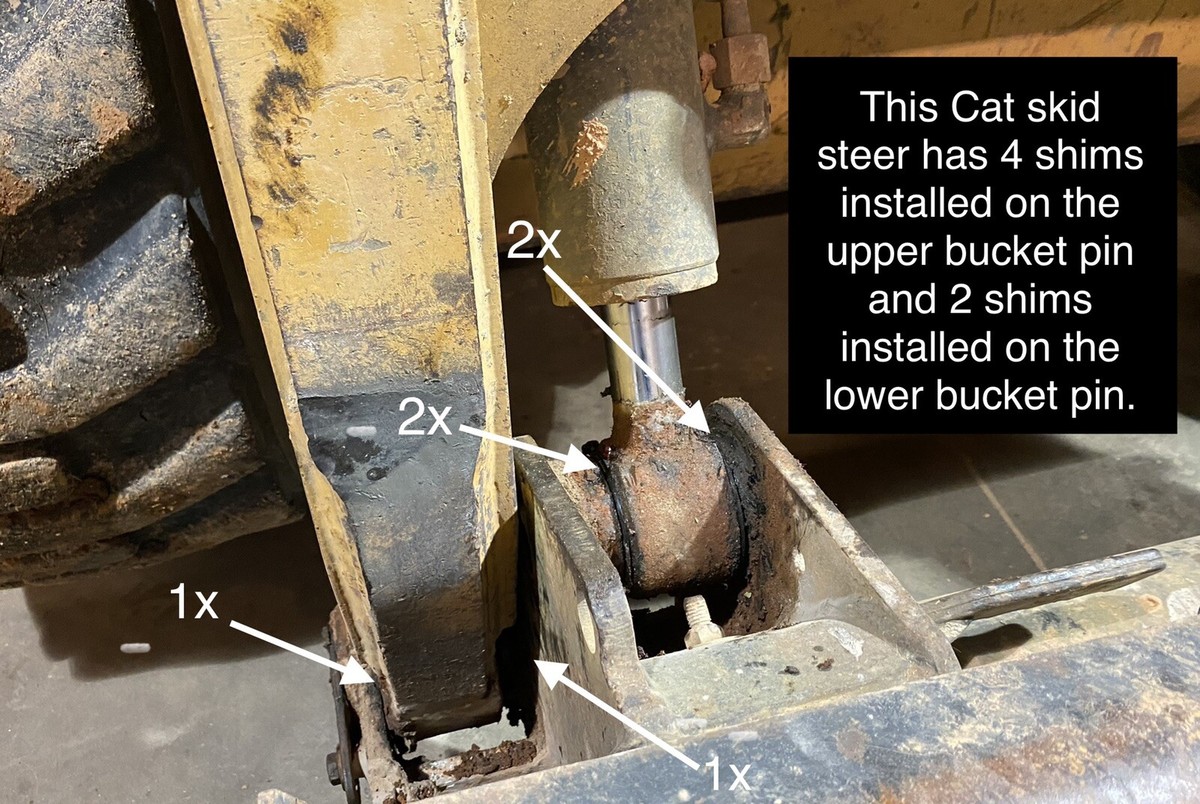 Bucket Pin Shim Kit 40mm for Excavator And Skid Steer. Cat Kubota