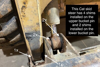 Bucket Pin Shim Kit 40mm for Excavator And Skid Steer. Cat
