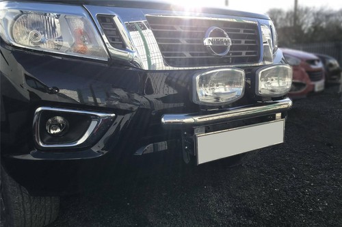 Front Bumper Light Bar + Jumbo Oval Spots To Fit Isuzu D-Max Rodeo 2016-2021 4x4 - Picture 3 of 7