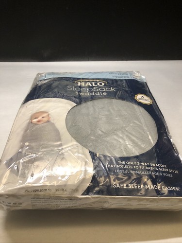New HALO SleepSack Micro-Fleece 3-Way Swaddle 0-3 months Newborn Free Shipping! - Picture 4 of 12